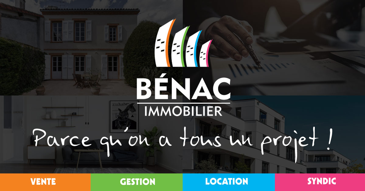 Logo de l'agence Benac Immobilier